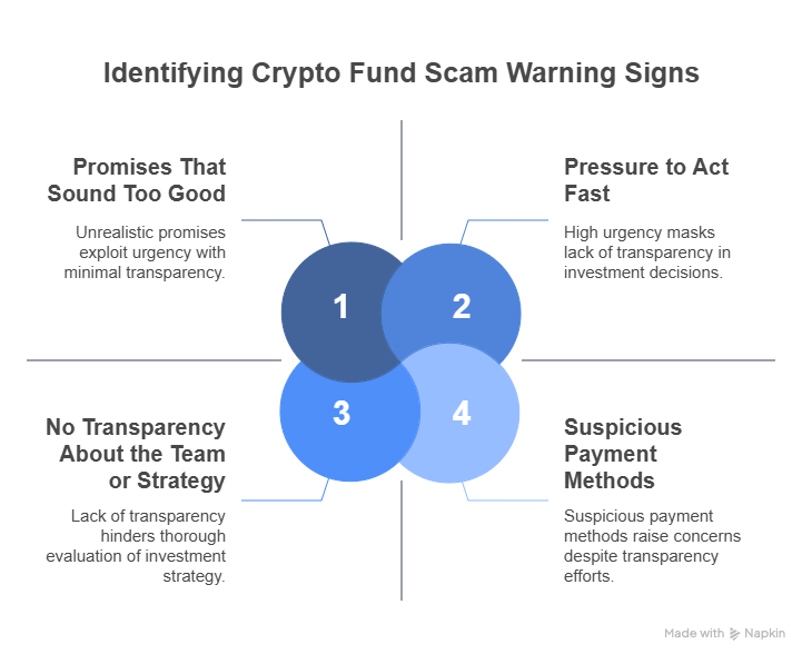 Crypto Funds Scam Warning Signs