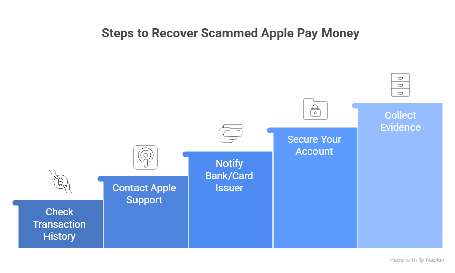 How to get money back from Apple Pay if scammed
