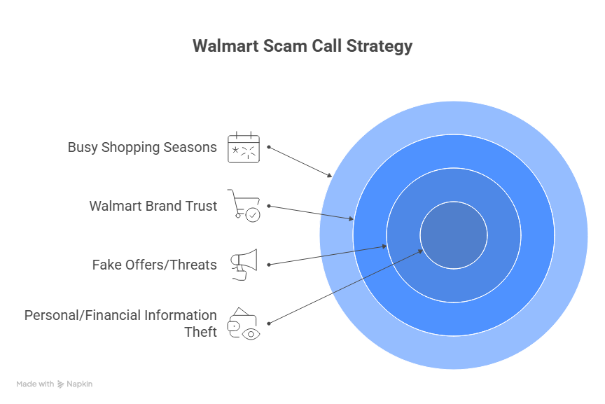 Walmart scam calls strategy