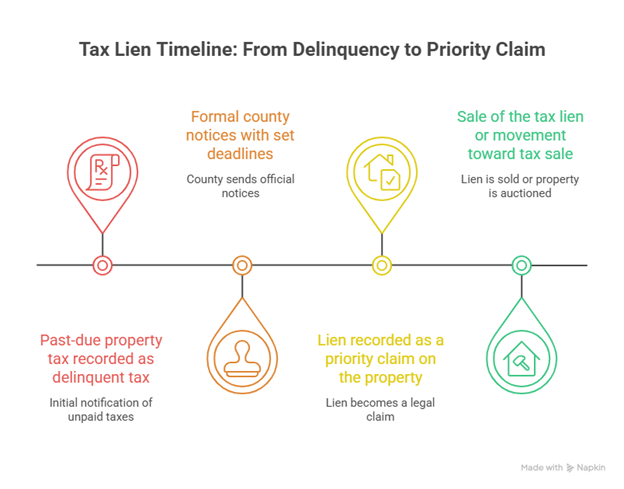 Homeowners analyze tax bills and timelines, showing How to Compare a County Payment Plan vs. a Tax Lien Timeline under financial pressure